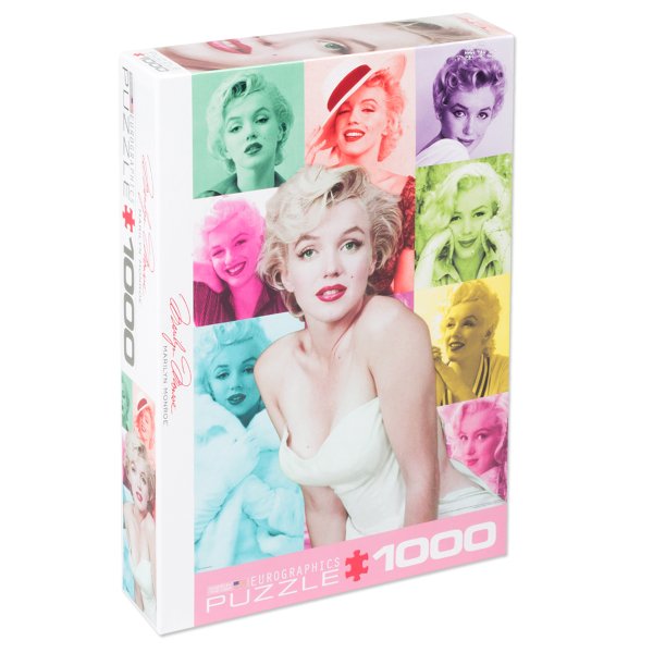 Marilyn Monroe Color Portraits 1000pc Puzzle