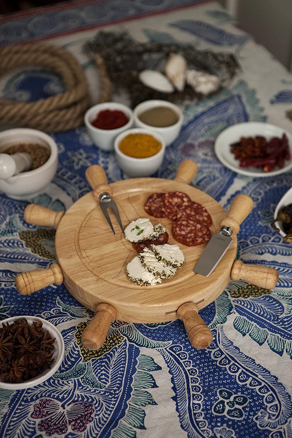 Mariner Cheese Board and Tool Set