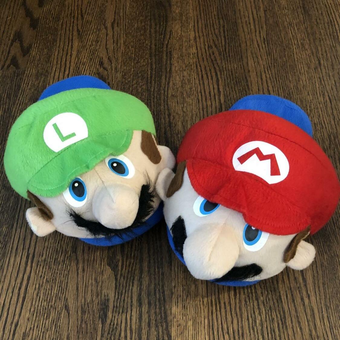 Mario and Luigi Slippers for Kids