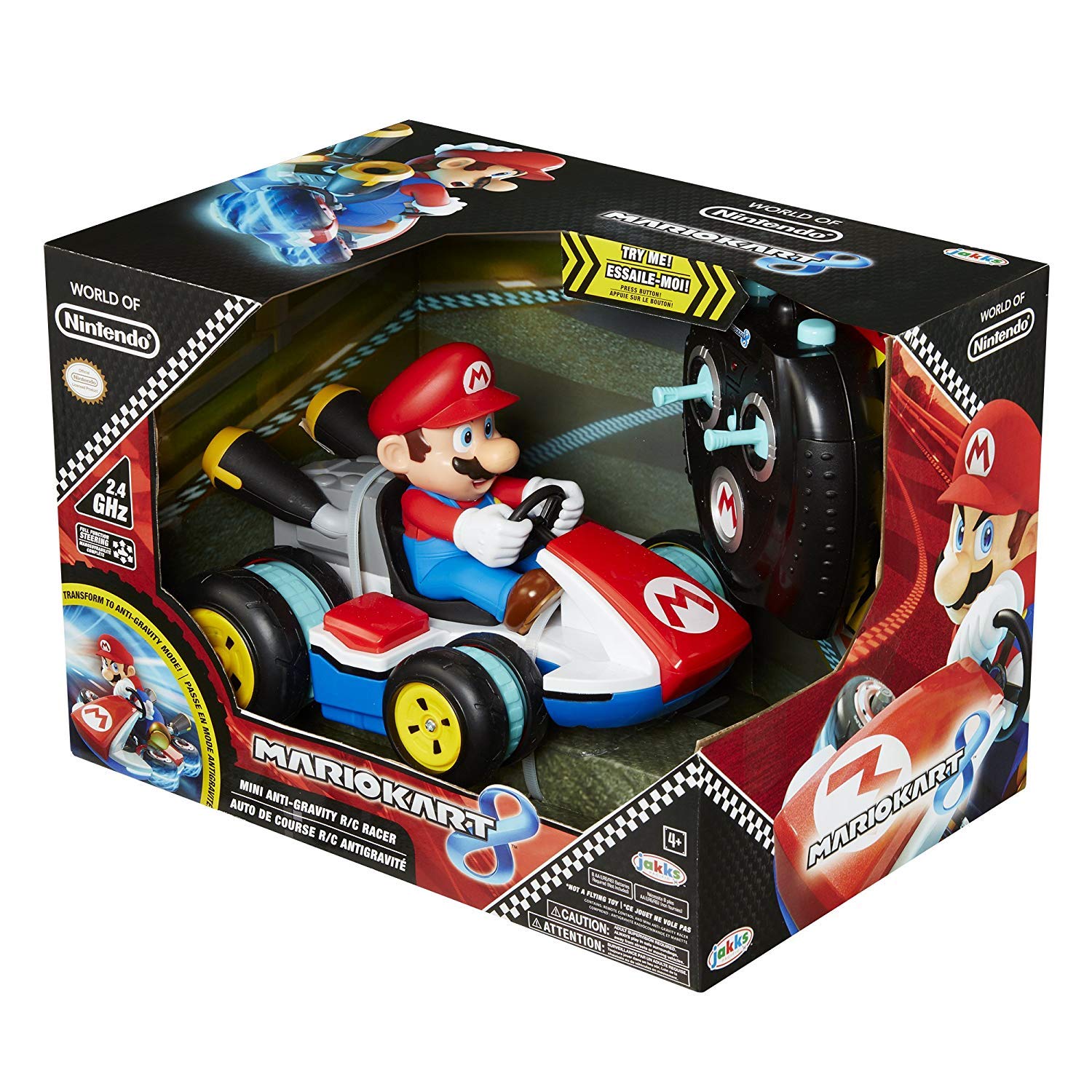 mario remote control car anti gravity