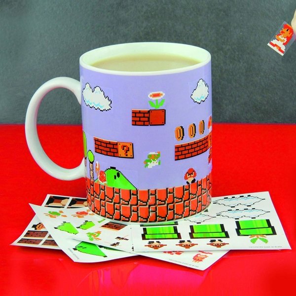  Mario Brothers Build a Level Ceramic Coffee Mug