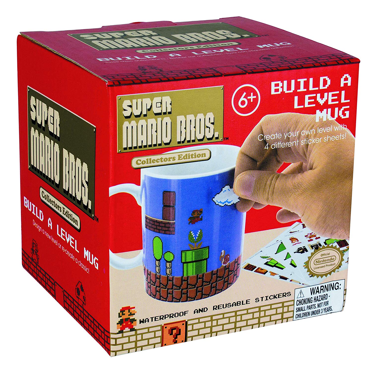  Mario Brothers Build a Level Ceramic Coffee Mug