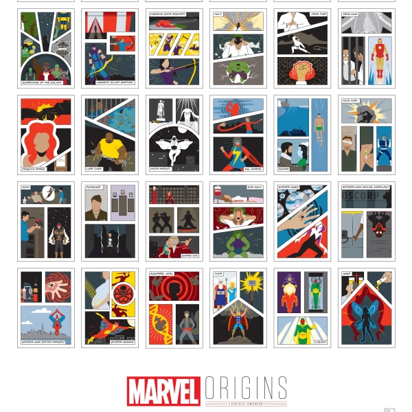 Marvel Origins: A Sequential Compendium Poster