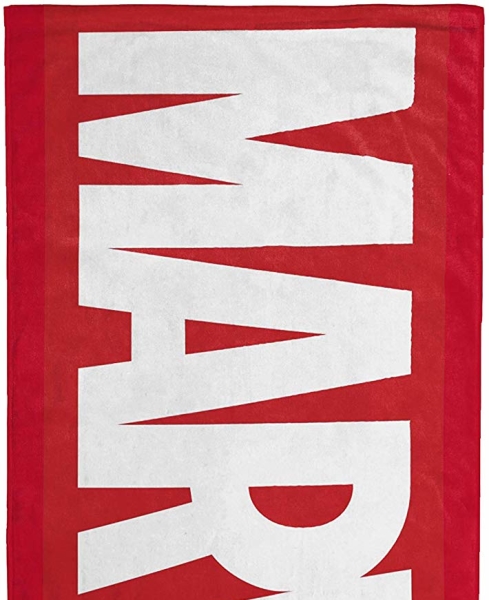 Marvel Red Logo Kid's Towel