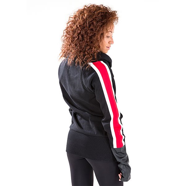 Mass Effect N7 Long Vinyl Ladies' Cowl Hoodie
