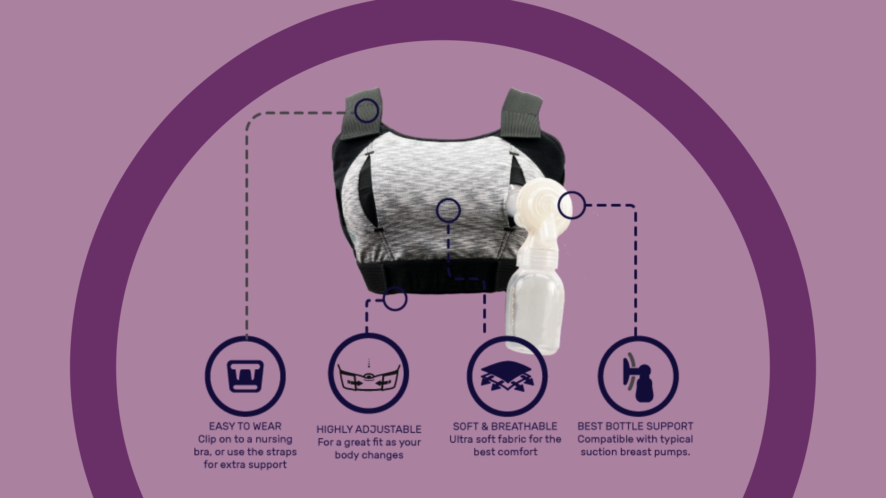 Massage Bra: Pump More Milk