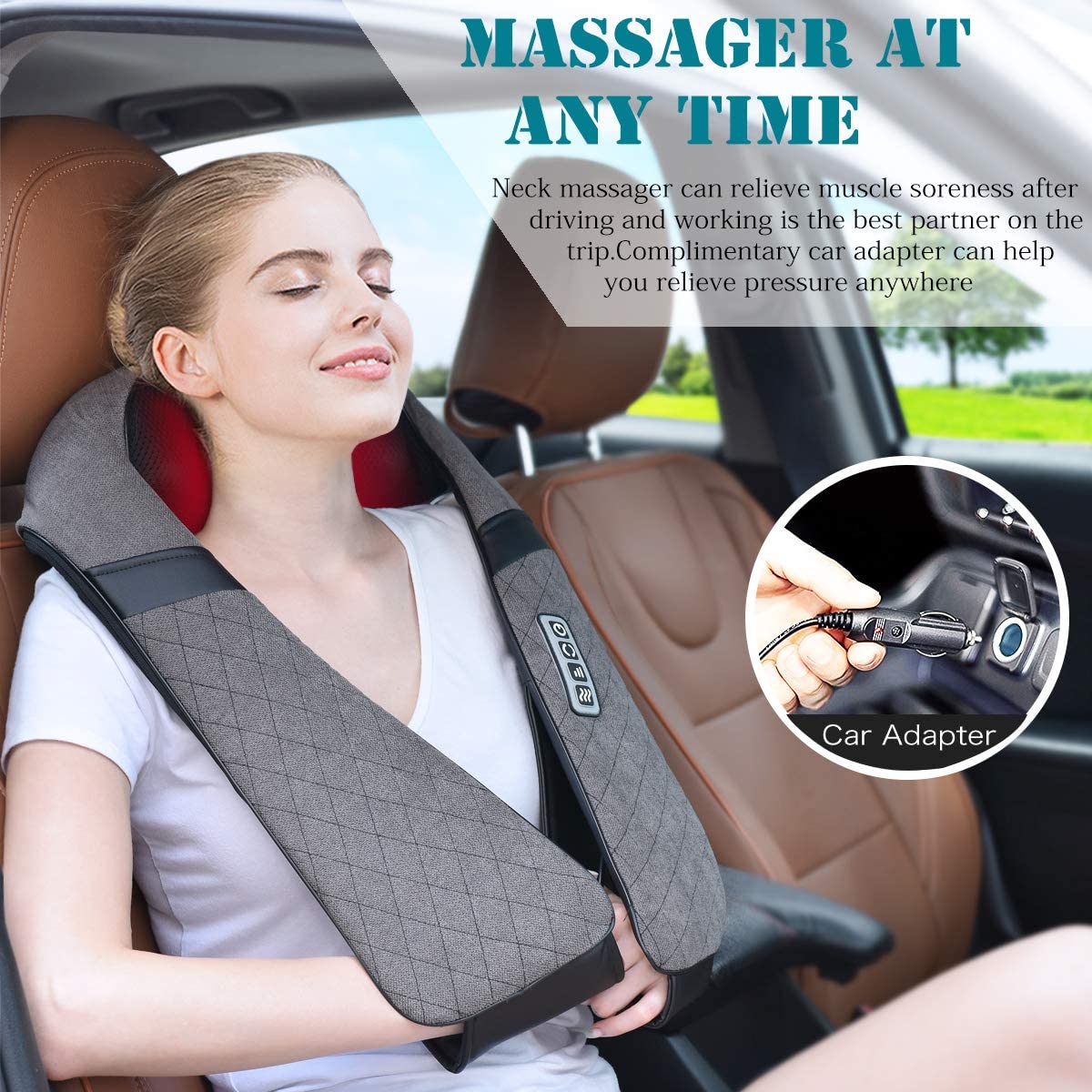  Electric Back Massage Pillow