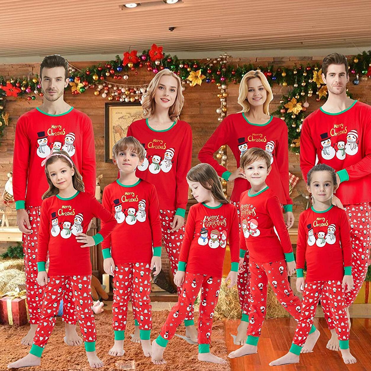 Matching Christmas Family Pajamas