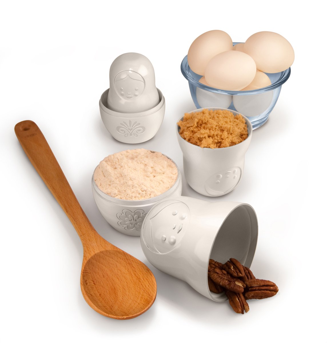 Matryoshka Dry Measuring Cups
