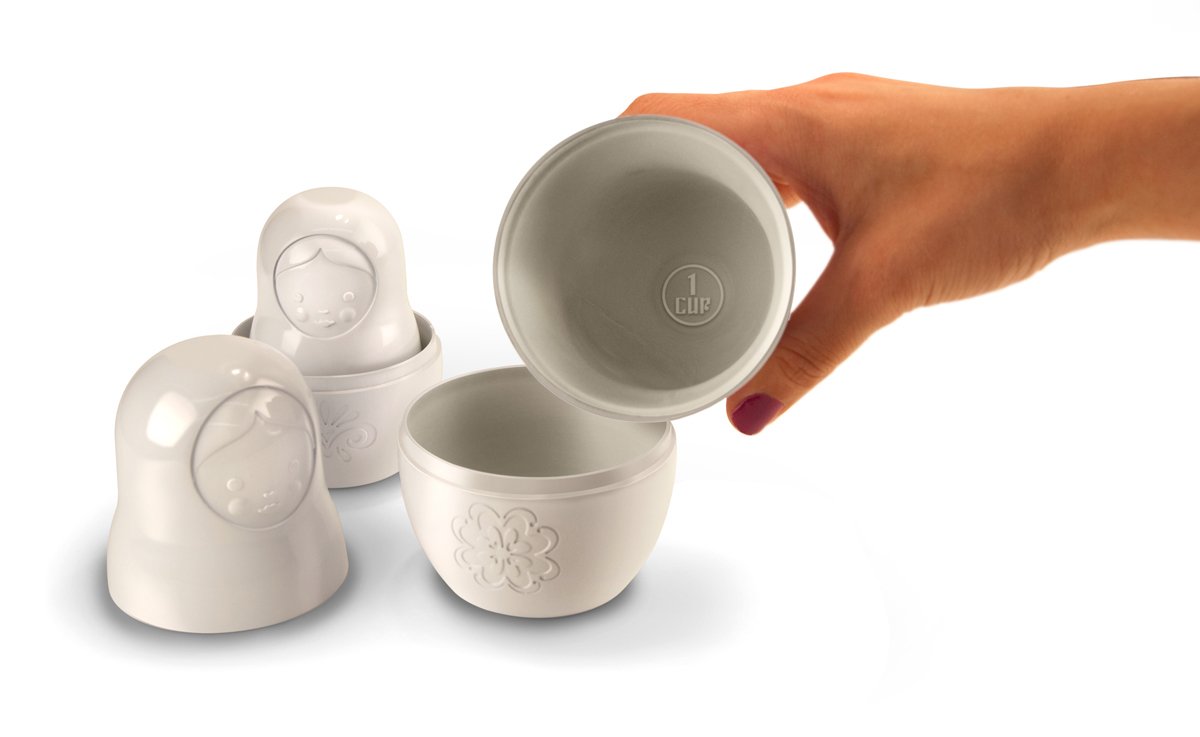 Matryoshka Dry Measuring Cups