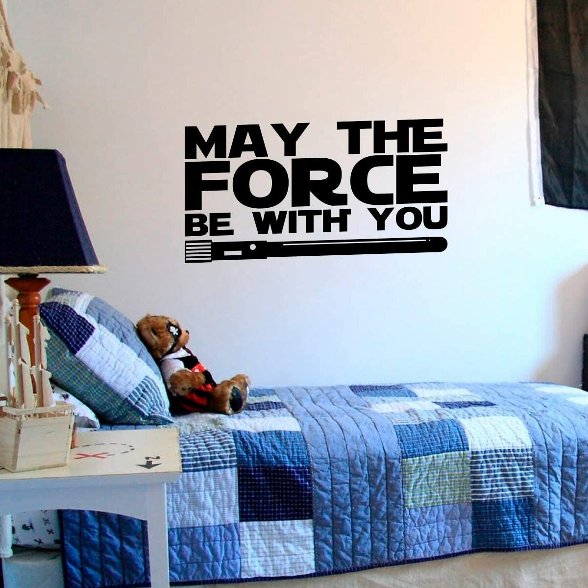 May The Force Be with You Wall Decal