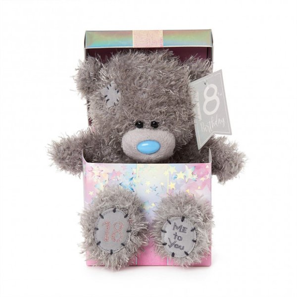 Me to You 18th Birthday Teddy Bear in Gift Box