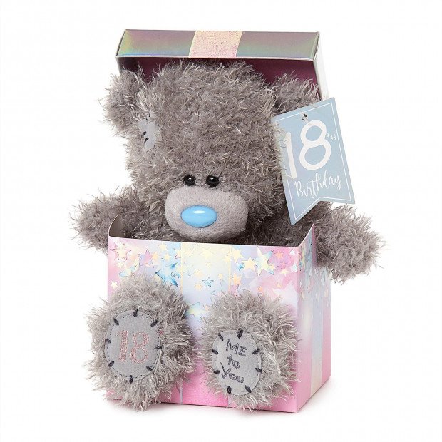 Me to You 18th Birthday Teddy Bear in Gift Box