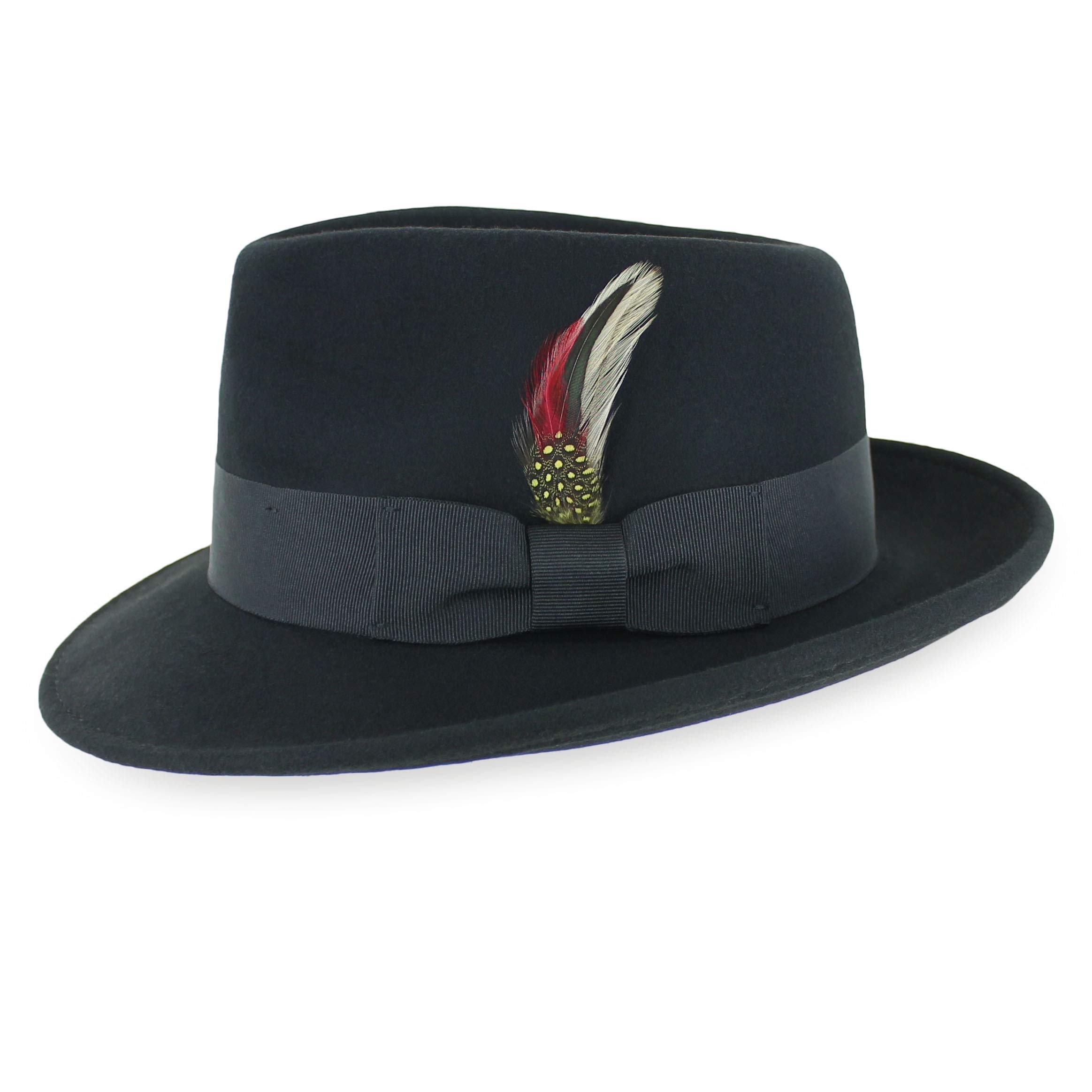 Men's Black Godfather Hat