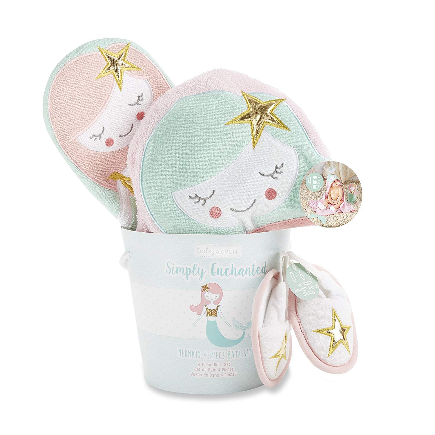 Mermaid Bath Time Gift Set