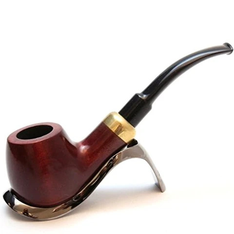 Metal Lady Shoe Style Tobacco Pipe Stand