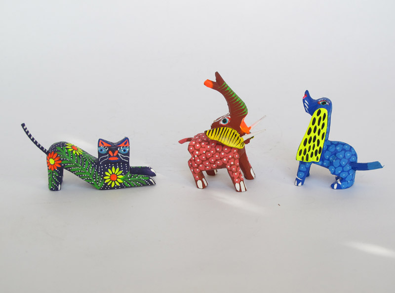 Mexican Folkart Woodcarvings