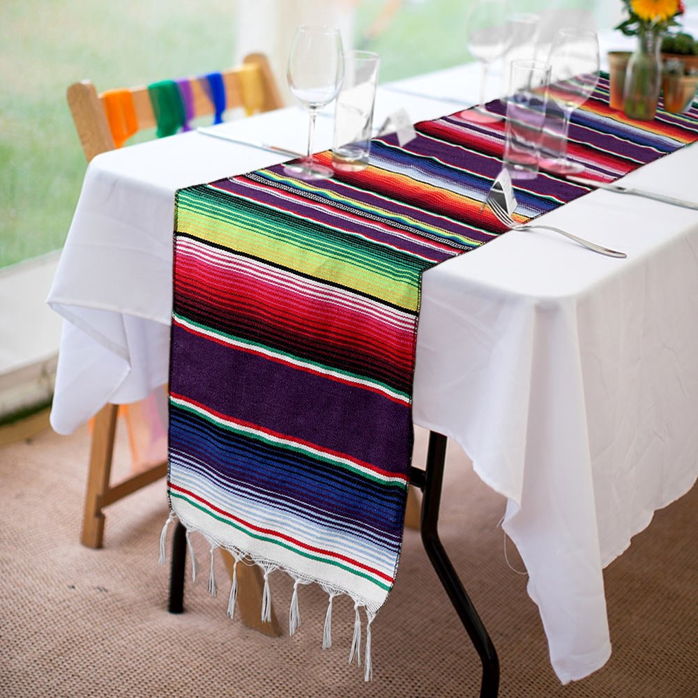 Mexican Serape Table Runner