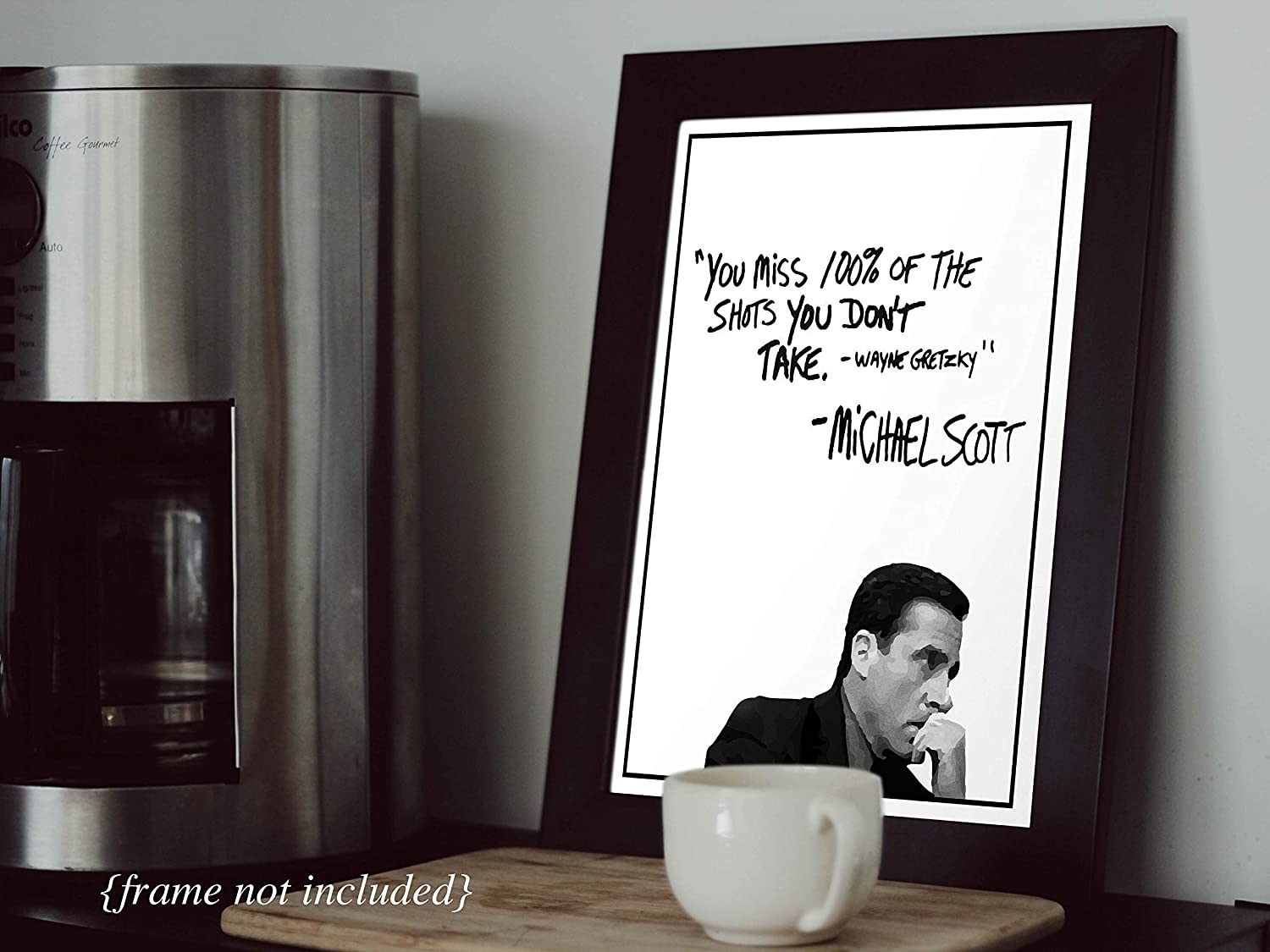 Michael Scott Motivational Quote Poster