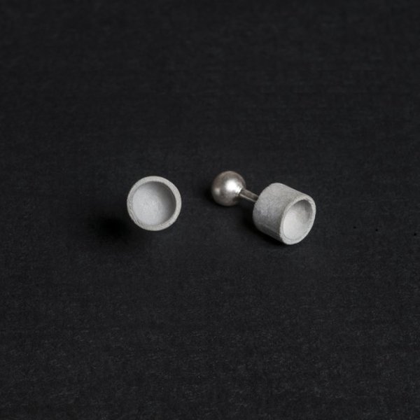 Micro Concrete Cufflinks