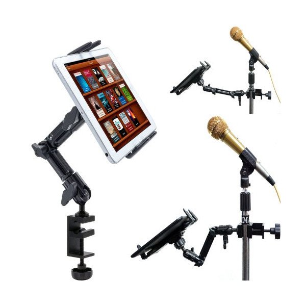 Microphone Stand Tablet Holder