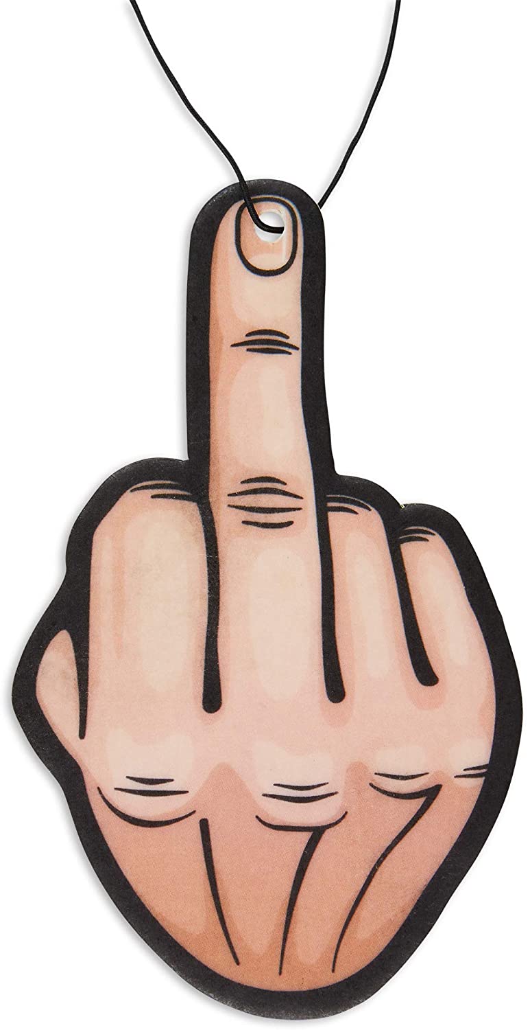 Middle Finger Car Air Freshener