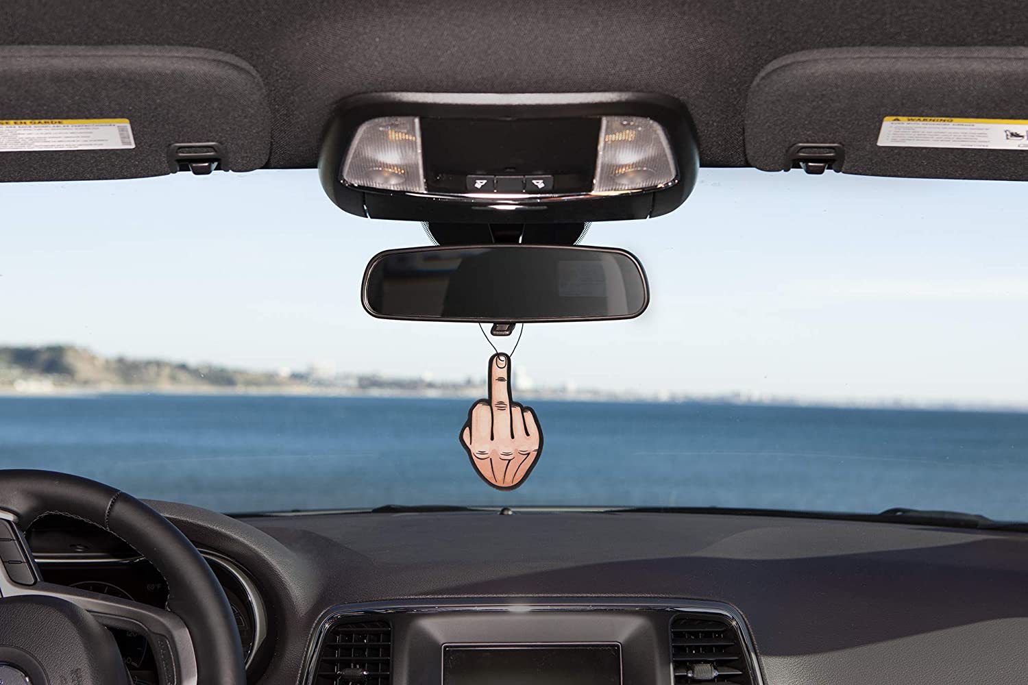 Middle Finger Car Air Freshener