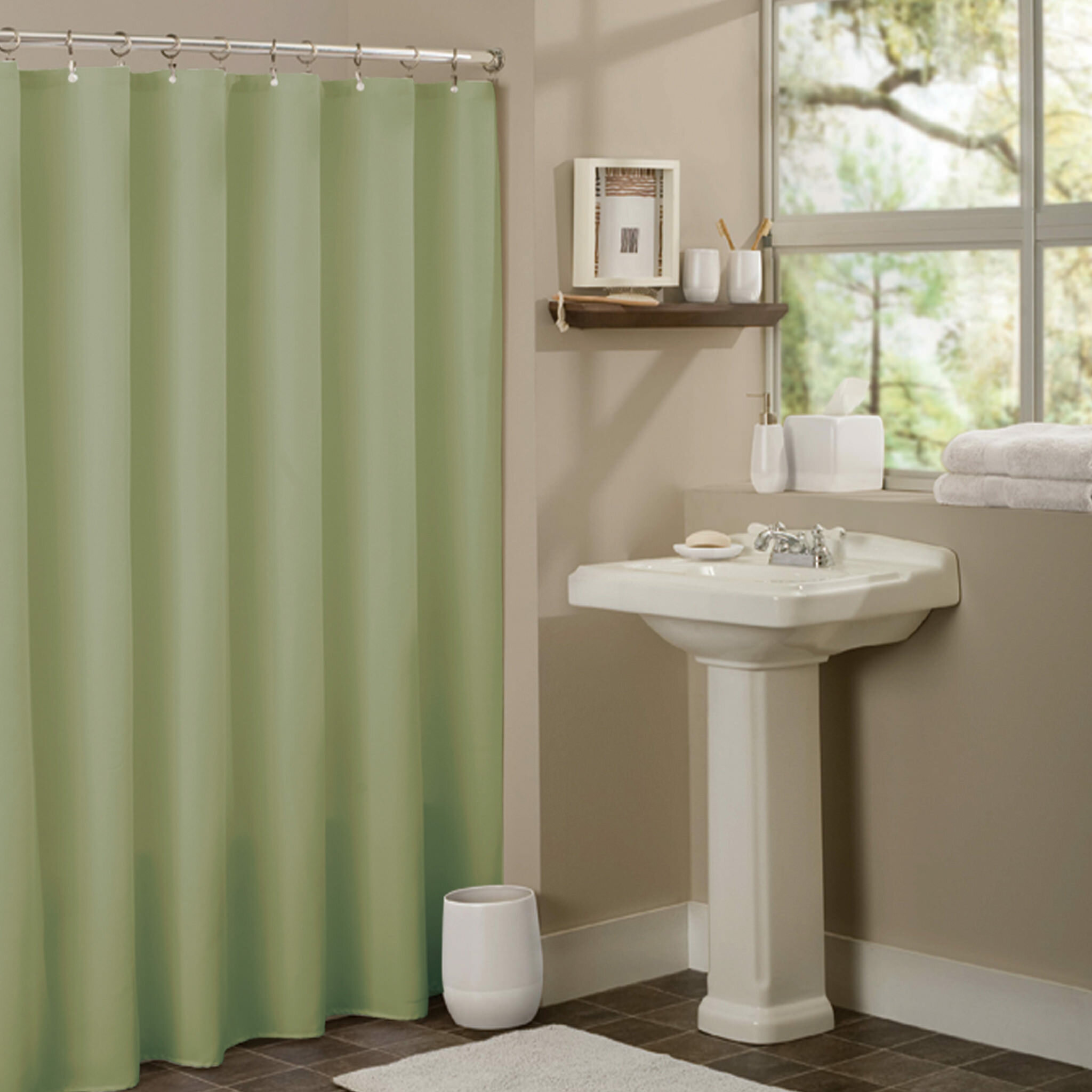 Mildew Resistant Shower Curtain Liner 