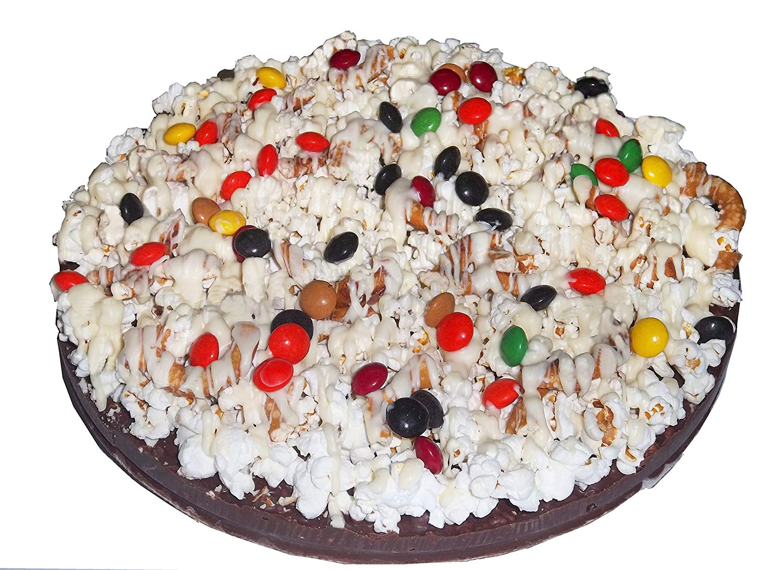 Milk Chocolate Popcorn Pizza