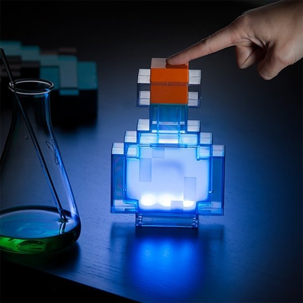 Minecraft Color Changing Potion Bottle