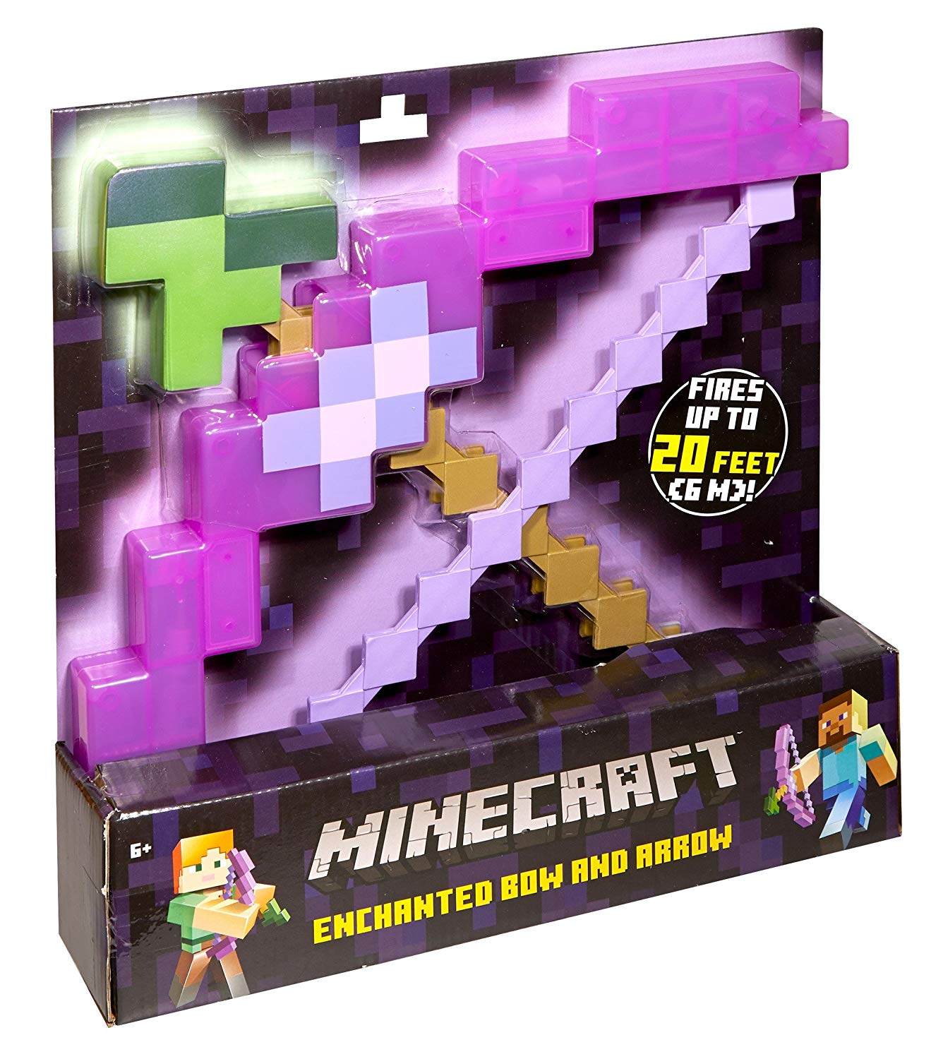 Minecraft Enchanted Bow & Arrow