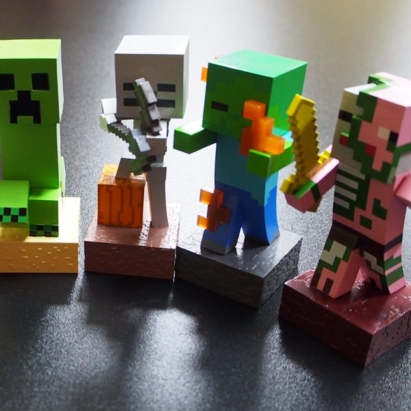 Minecraft Lego Action Figures