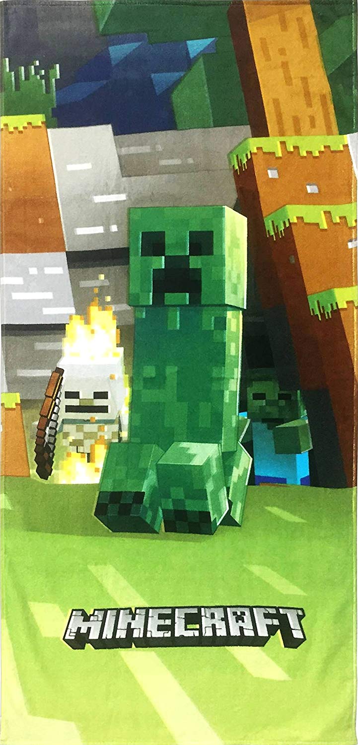 Minecraft Mobs Towel