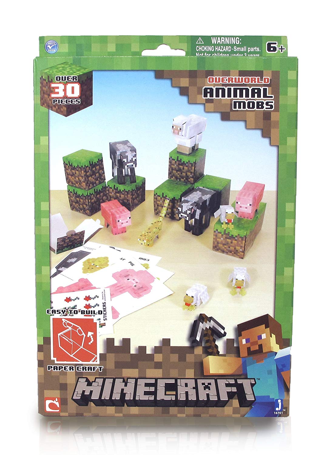 Minecraft Papercraft Animal Mobs Set