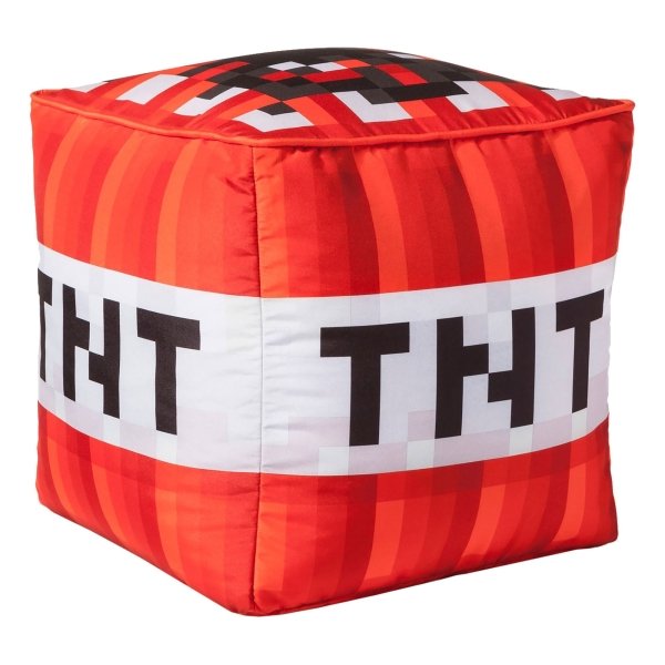 Minecraft TNT Cube Pillow