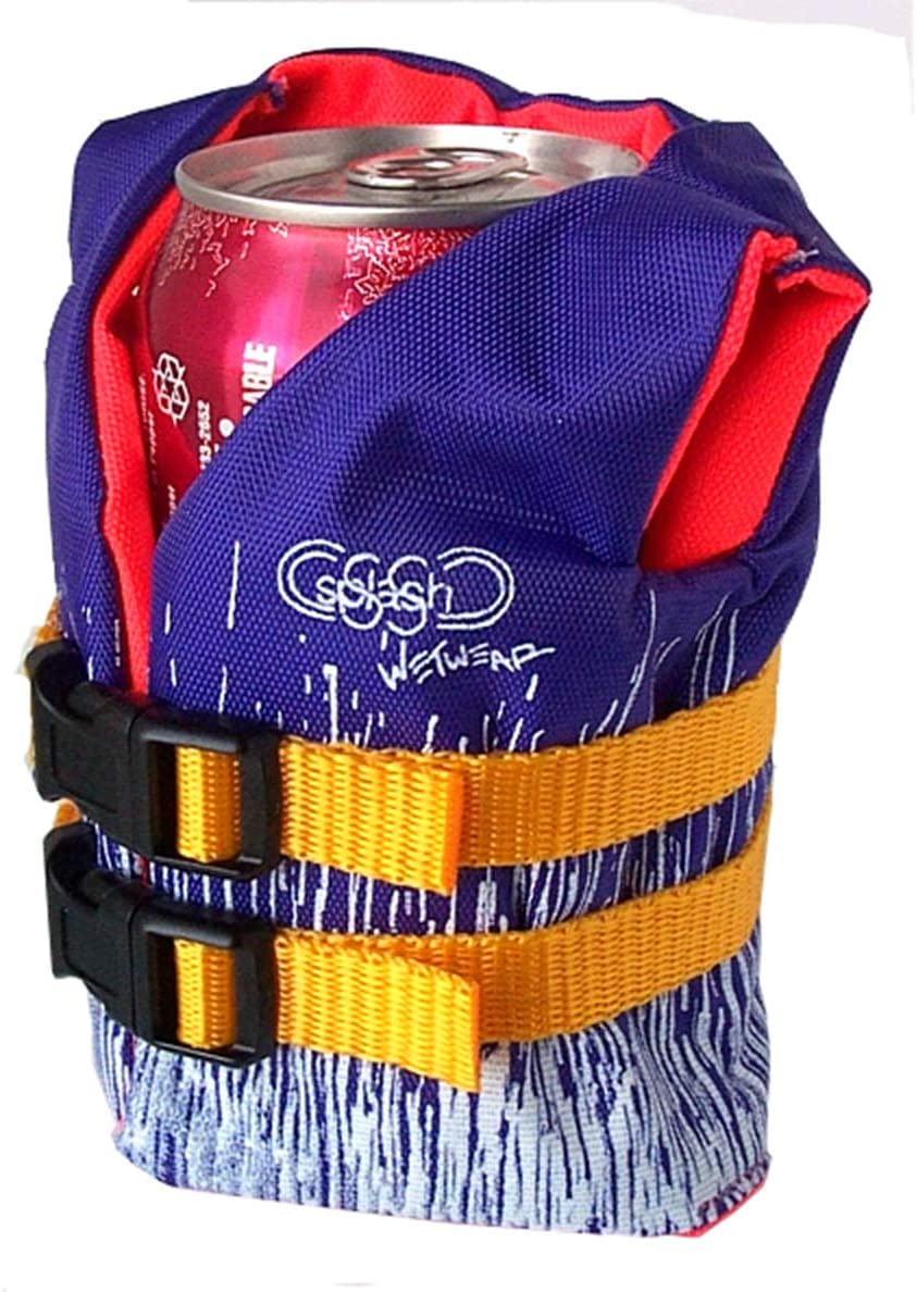 Mini Life Jacket Beverage Insulator Coozie