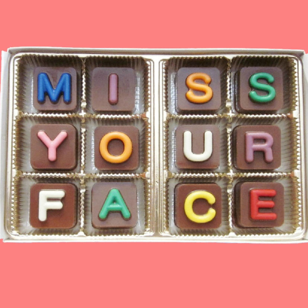 Miss Your Face Chocolate Gift Set