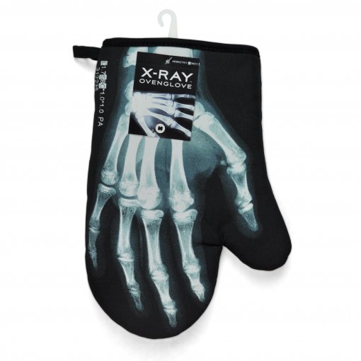 Mitt Glove - Black X-Ray