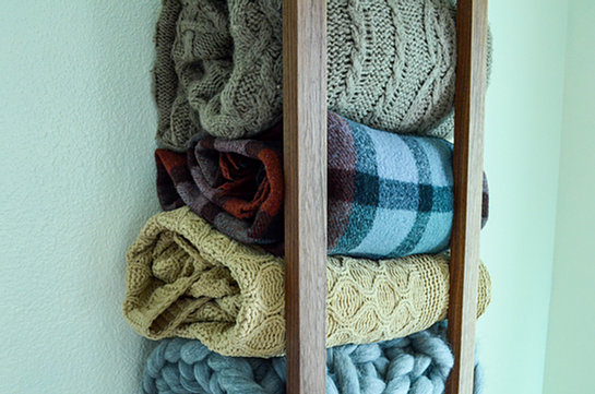  Modern Blanket Wall Rack