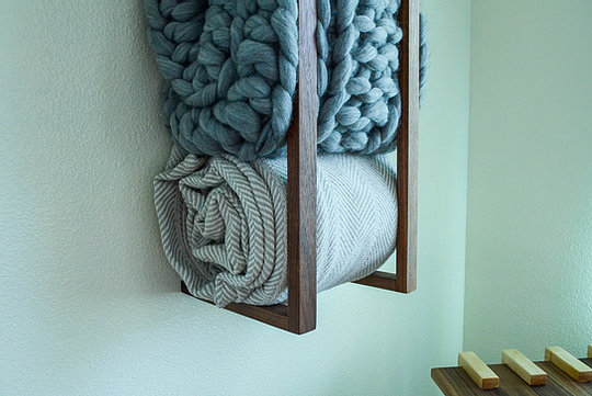  Modern Blanket Wall Rack