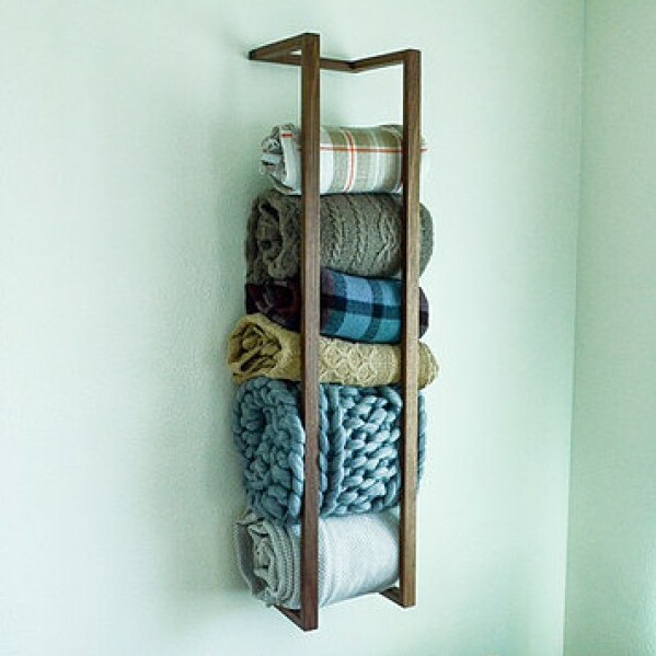  Modern Blanket Wall Rack