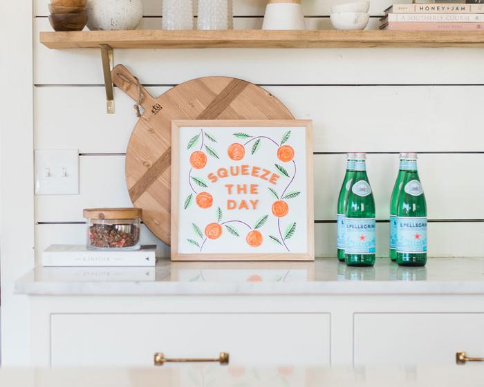 Modern Magnetic Letter Board