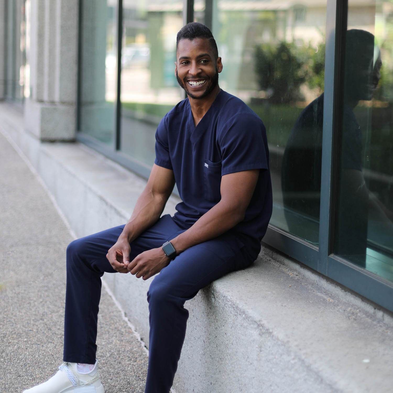 Modern Stylish Scrub Top