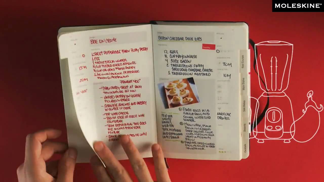 Moleskine Recipe Journal
