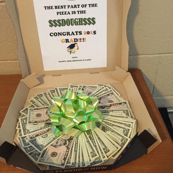 Money Pizza Box