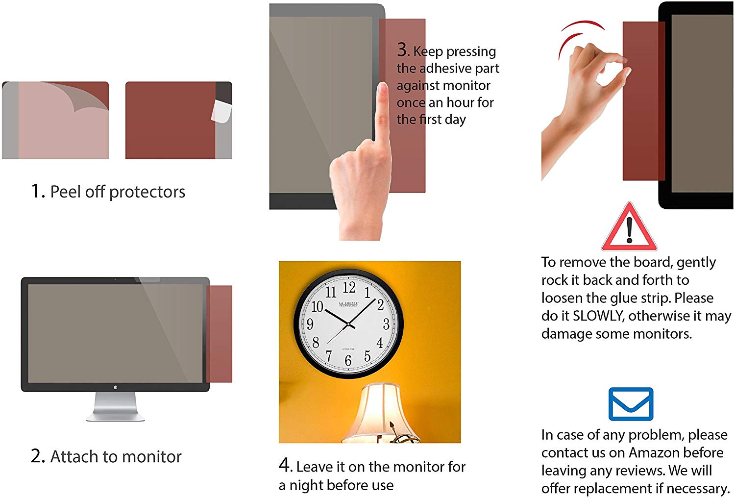 Monitor Sticky Notes Holder