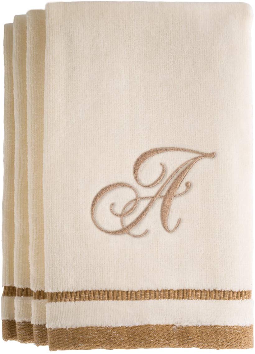 Monogrammed Fingertip Towels