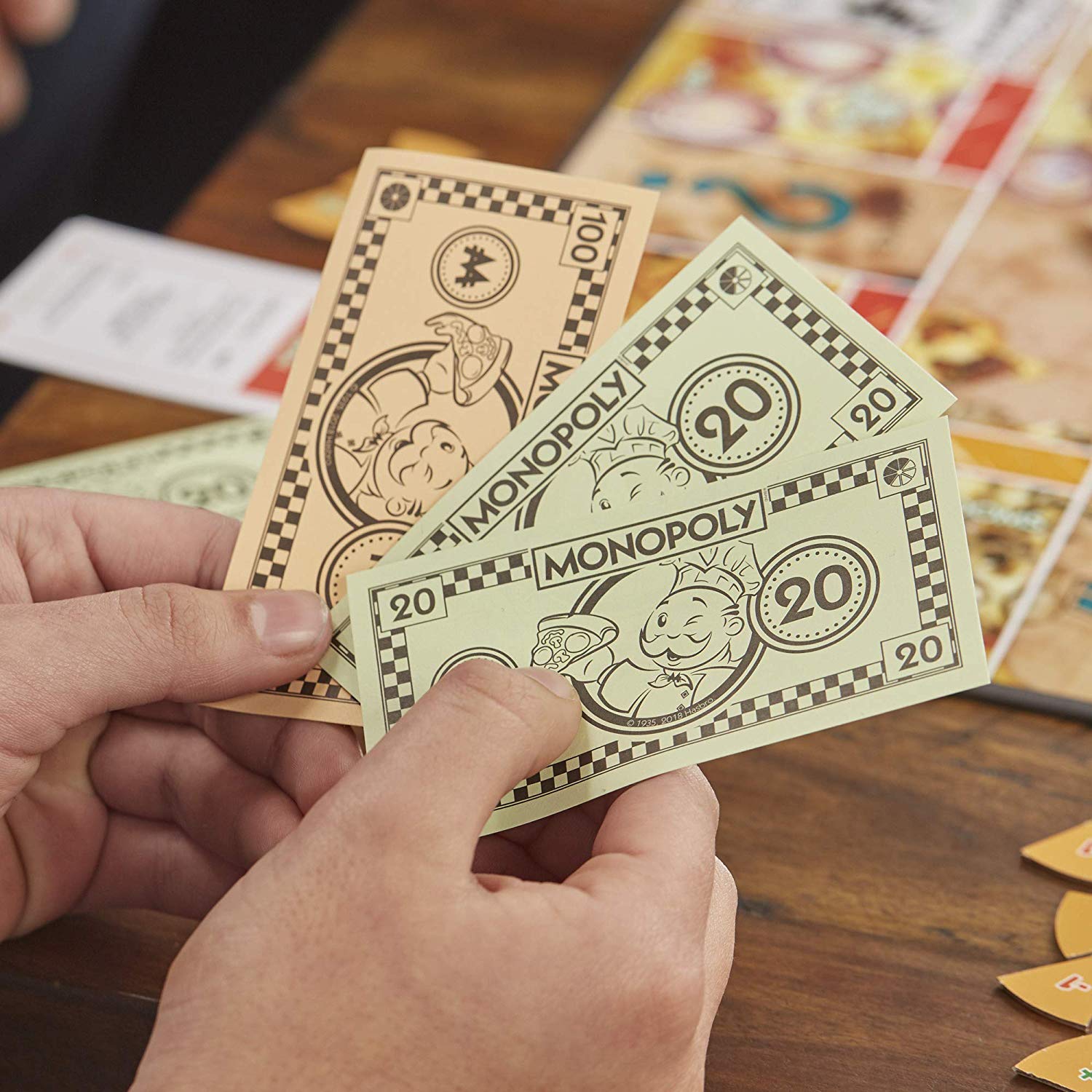 Monopoly Pizza Board Game