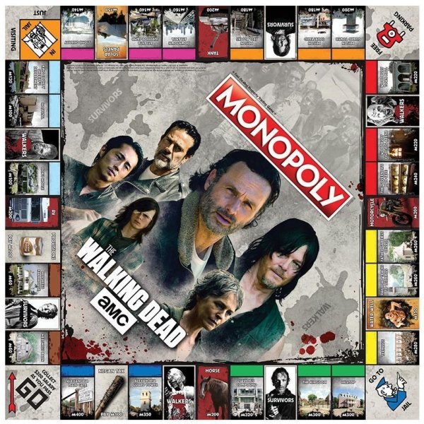 Monopoly: The Walking Dead Game AMC TV Edition