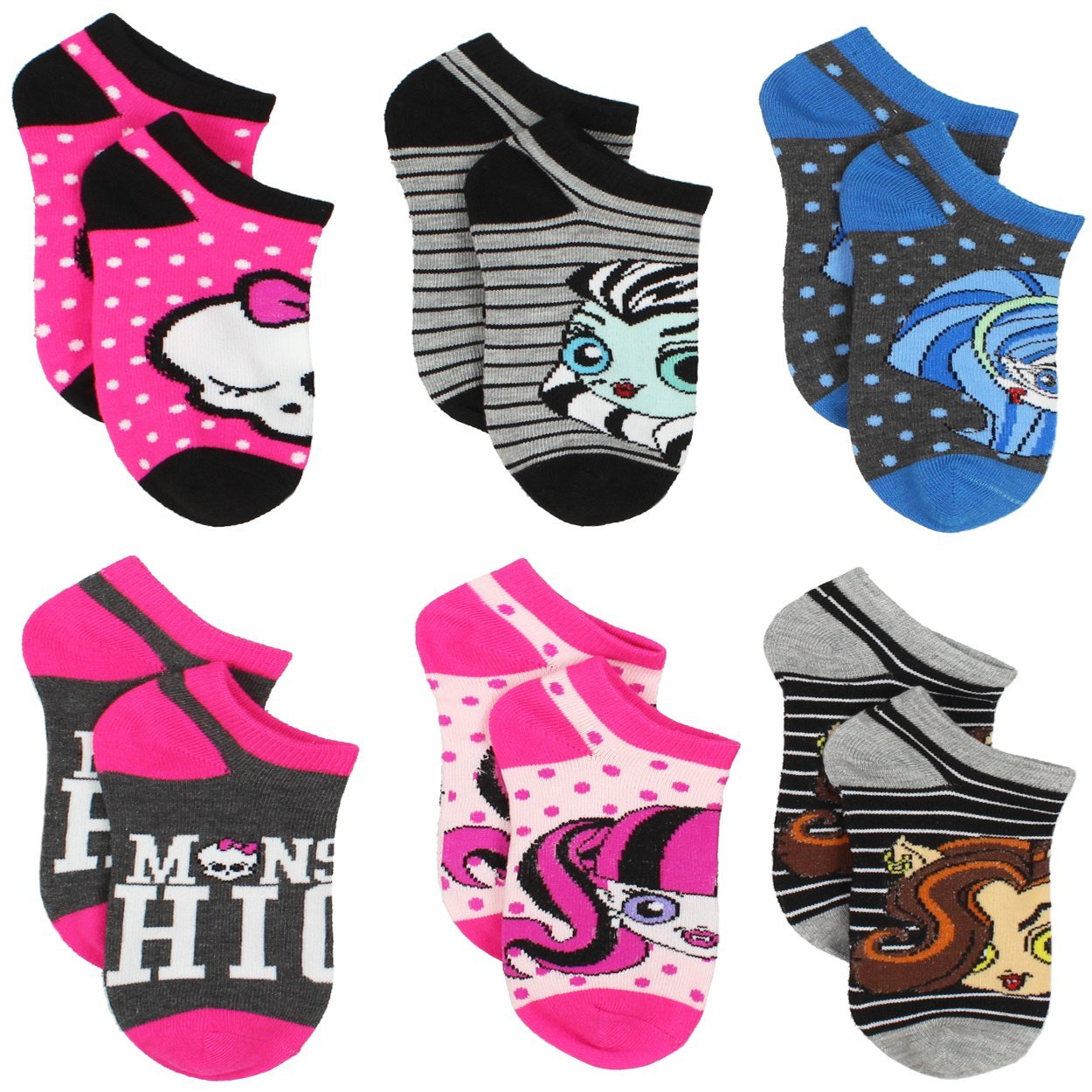 monster high knee high socks